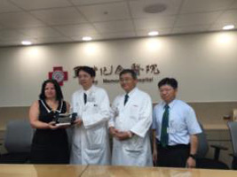 馬偕國際醫療援助獲獎活動照片
